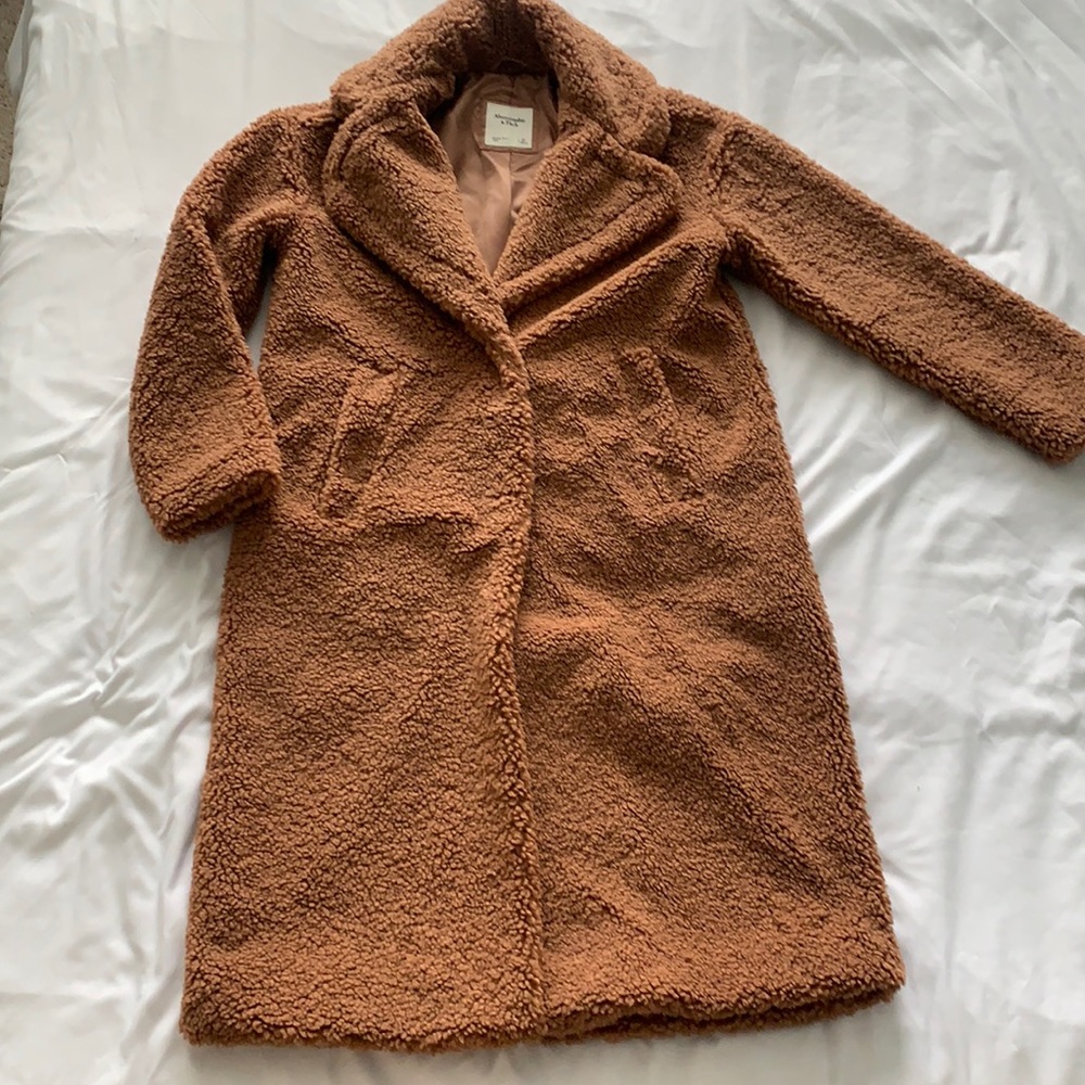 Abercrombie teddy coat